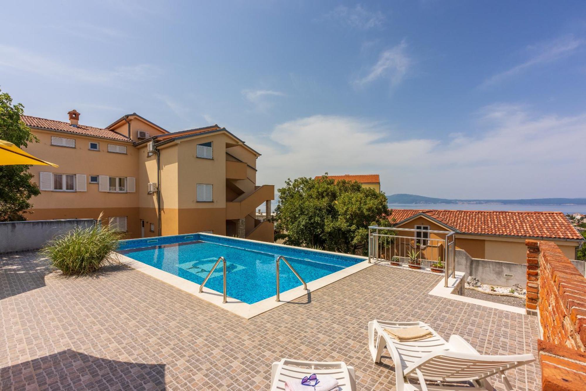 Apartmani Jaric Novi Vinodolski Esterno foto